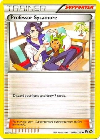 Image for Professor Sycamore - 107a/122 (Non-Holo) (107a/122) (Alternate Art Promos) (PR) - Pokemon