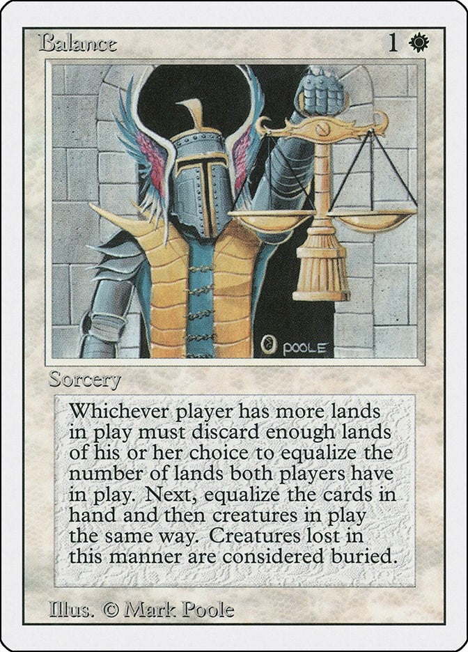 Image for Balance (Revised Edition) (3ED) - Magic: The Gathering