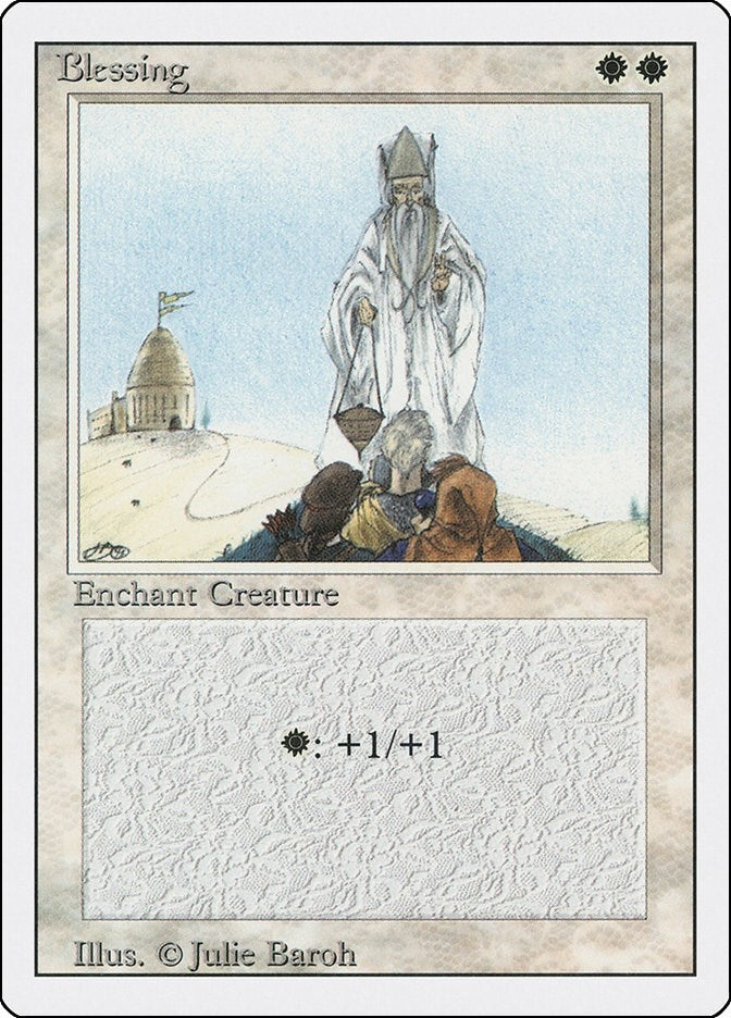 Image for Blessing (Revised Edition) (3ED) - Magic: The Gathering