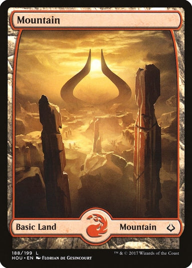 Image for Mountain (188) - Full Art (188) (HOU) - Magic: The Gathering