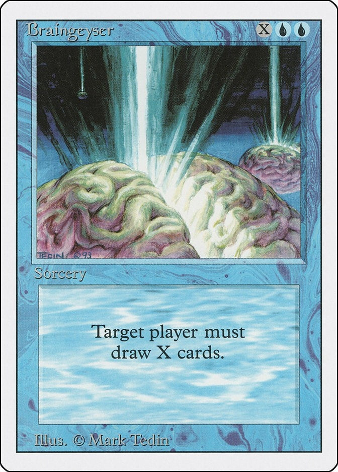 Image for Braingeyser (Revised Edition) (3ED) - Magic: The Gathering