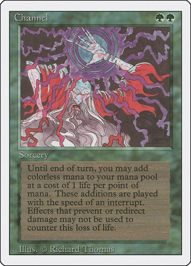 Image for Channel (Revised Edition) (3ED) - Magic: The Gathering