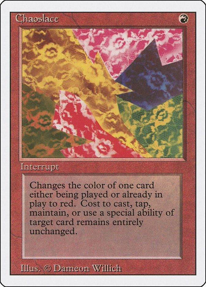 Image for Chaoslace (Revised Edition) (3ED) - Magic: The Gathering
