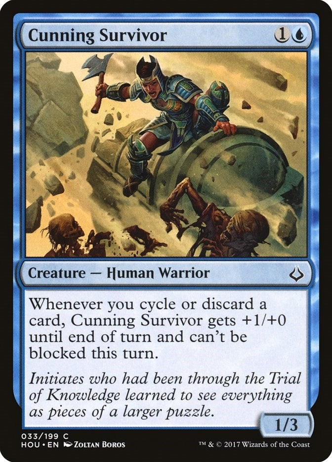 Image for Cunning Survivor (33) (Hour of Devastation) (HOU) - Magic: The Gathering