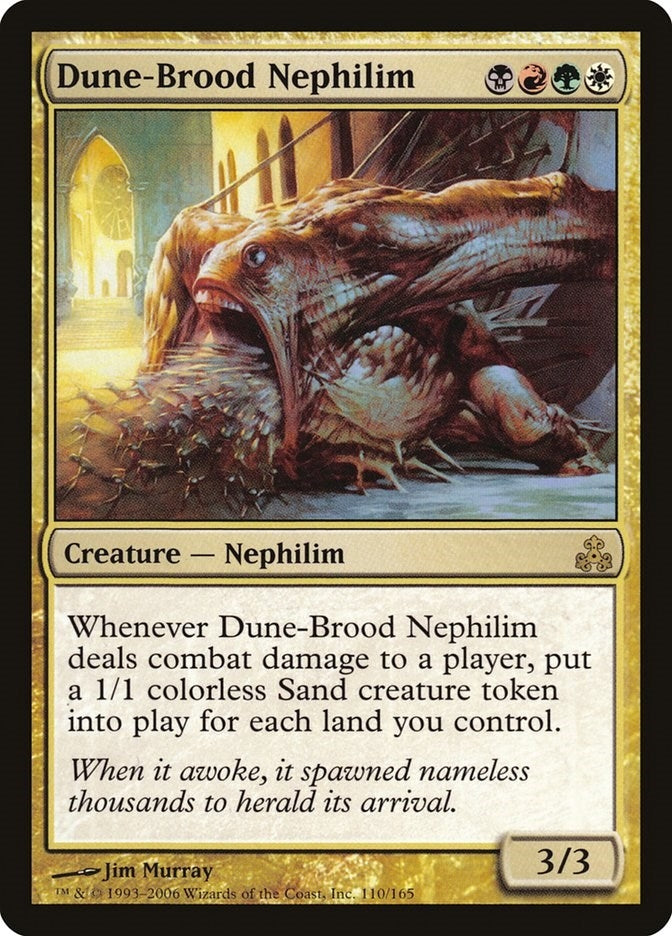 Image for Dune-Brood Nephilim (110) (Guildpact) (GPT) - Magic: The Gathering