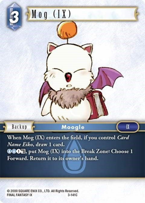 Image for Mog (IX) (3-141C) (Opus III) (OP3) - Final Fantasy TCG