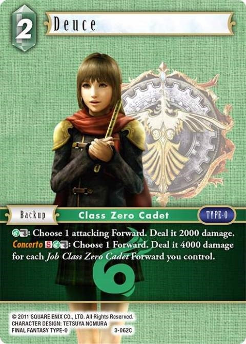 Image for Deuce (3-062C) (Opus III) (OP3) - Final Fantasy TCG