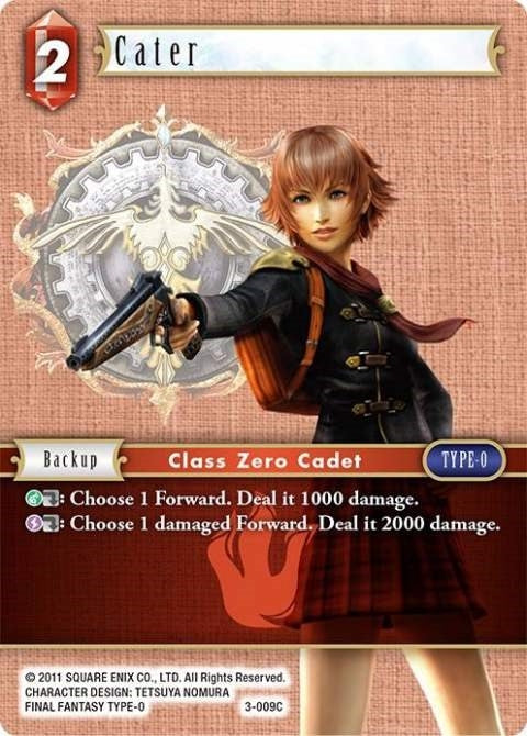 Image for Cater (3-009C) (Opus III) (OP3) - Final Fantasy TCG