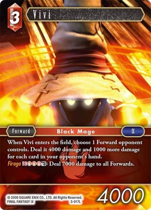 Image for Vivi (3-017L) (Opus III) (OP3) - Final Fantasy TCG