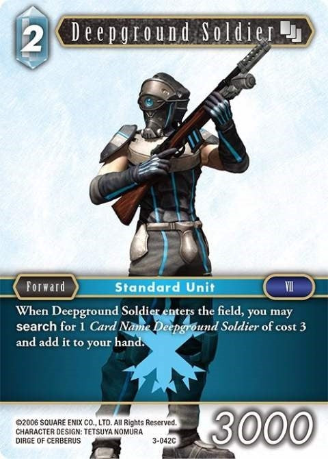 Image for Deepground Soldier (3-042C) (3-042C) (Opus III) (OP3) - Final Fantasy TCG