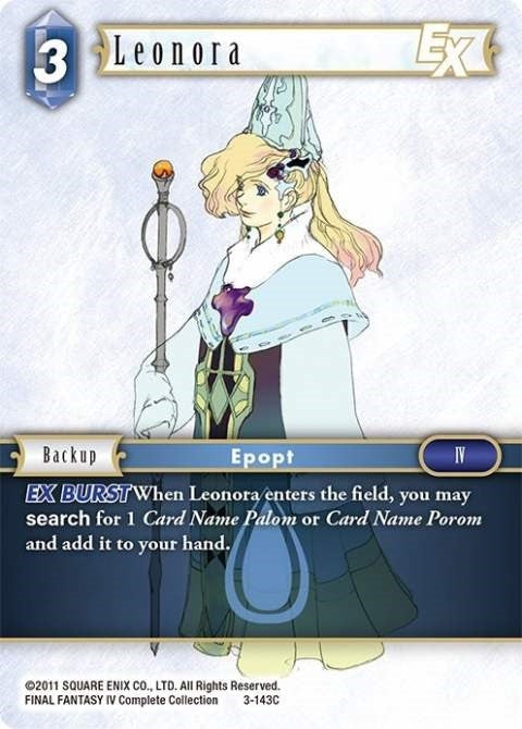 Image for Leonora EX (3-143C) (Opus III) (OP3) - Final Fantasy TCG