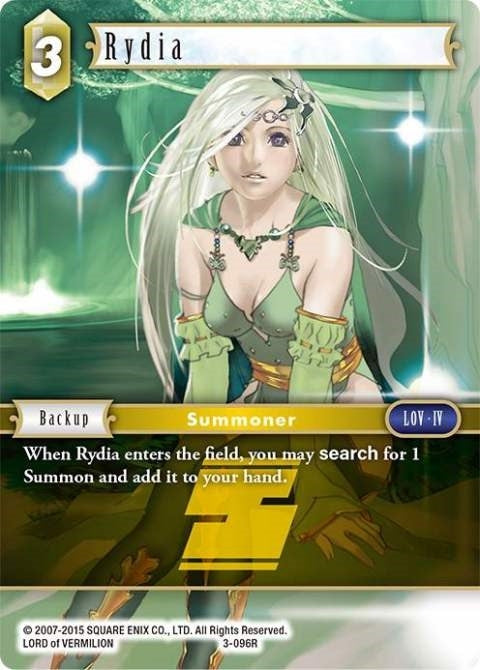 Image for Rydia (3-096R) (Opus III) (OP3) - Final Fantasy TCG