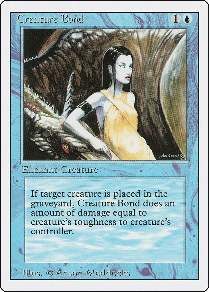 Image for Creature Bond (Revised Edition) (3ED) - Magic: The Gathering