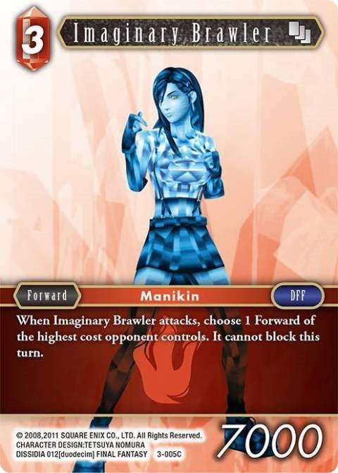 Image for Imaginary Brawler (3-005C) (Opus III) (OP3) - Final Fantasy TCG