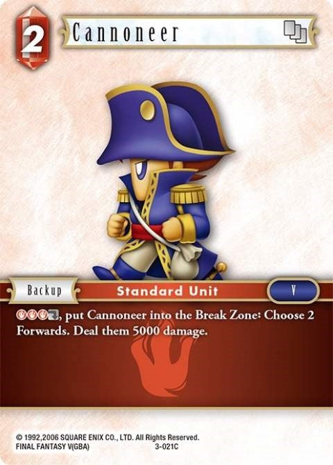 Image for Cannoneer (3-021C) (3-021C) (Opus III) (OP3) - Final Fantasy TCG