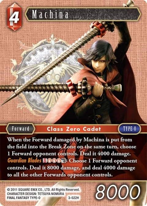 Image for Machina (3-022H) (Opus III) (OP3) - Final Fantasy TCG