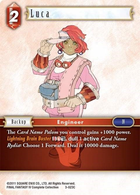 Image for Luca (3-023C) (Opus III) (OP3) - Final Fantasy TCG