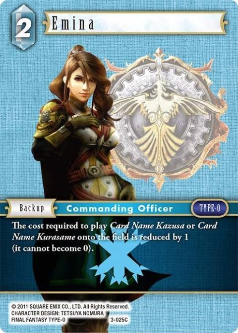 Image for Emina (3-025C) (Opus III) (OP3) - Final Fantasy TCG