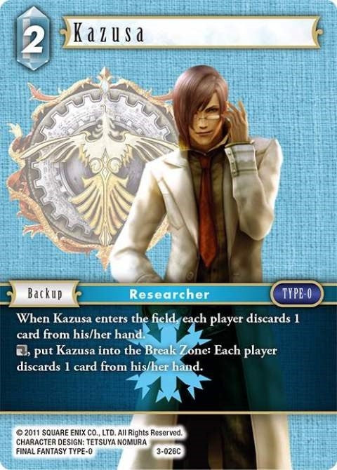 Image for Kazusa (3-026C) (Opus III) (OP3) - Final Fantasy TCG