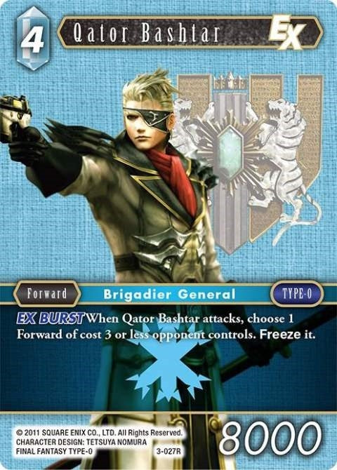 Image for Qator Bashtar EX (3-027R) (Opus III) (OP3) - Final Fantasy TCG