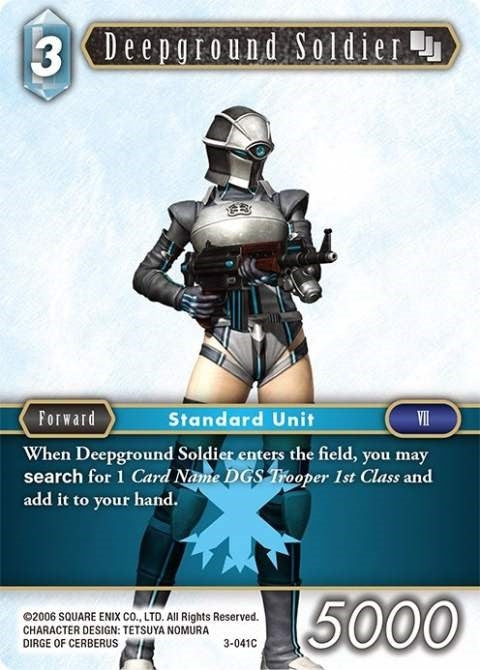 Image for Deepground Soldier (3-041C) (3-041C) (Opus III) (OP3) - Final Fantasy TCG