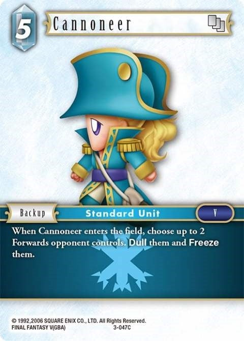 Image for Cannoneer (3-047C) (3-047C) (Opus III) (OP3) - Final Fantasy TCG