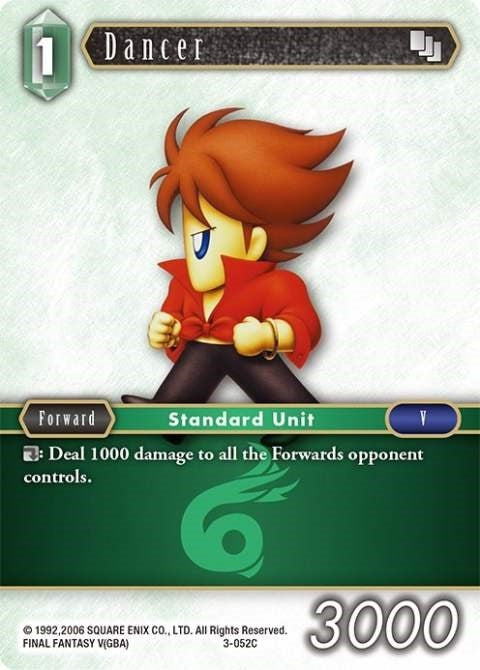 Image for Dancer (3-052C) (3-052C) (Opus III) (OP3) - Final Fantasy TCG