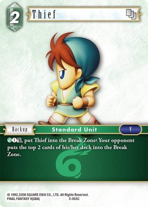 Image for Thief (3-055C) (Opus III) (OP3) - Final Fantasy TCG