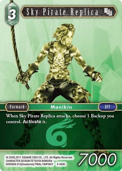 Image for Sky Pirate Replica (3-058C) (Opus III) (OP3) - Final Fantasy TCG