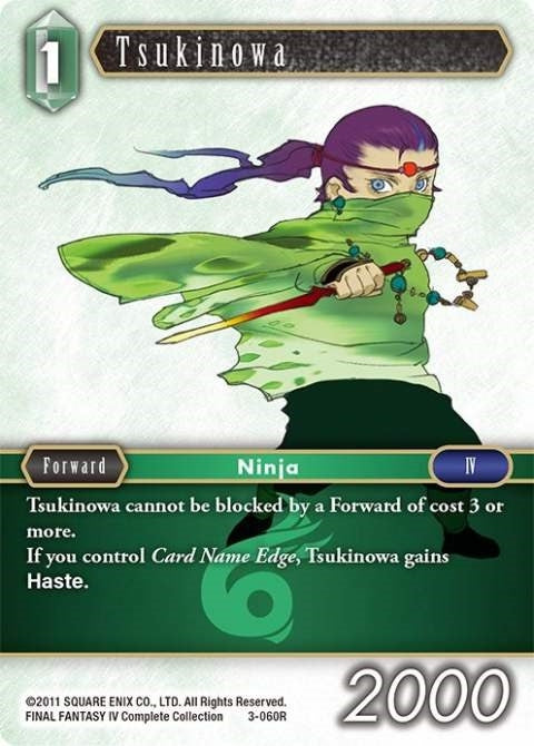 Image for Tsukinowa (3-060R) (Opus III) (OP3) - Final Fantasy TCG