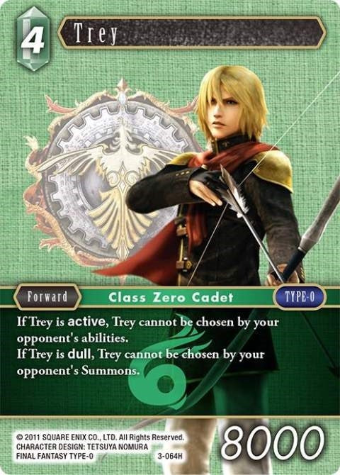Image for Trey (3-064H) (Opus III) (OP3) - Final Fantasy TCG