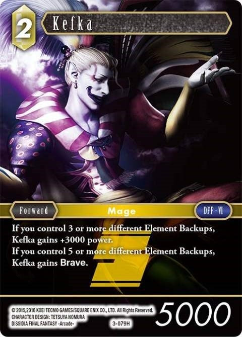 Image for Kefka (3-079H) (Opus III) (OP3) - Final Fantasy TCG