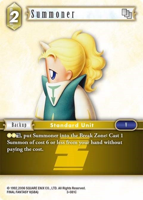 Image for Summoner (3-081C) (3-081C) (Opus III) (OP3) - Final Fantasy TCG