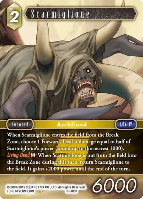 Image for Scarmiglione (3-082R) (Opus III) (OP3) - Final Fantasy TCG