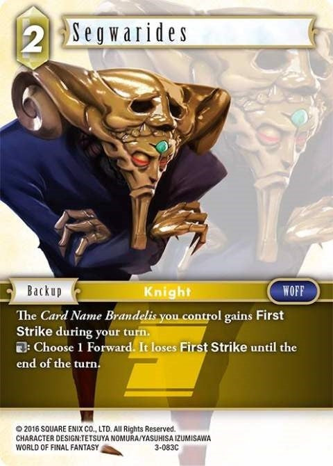 Image for Segwarides (3-083C) (Opus III) (OP3) - Final Fantasy TCG