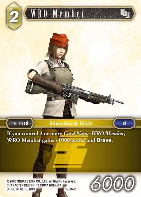 Image for WRO Member (3-084C) (3-084C) (Opus III) (OP3) - Final Fantasy TCG