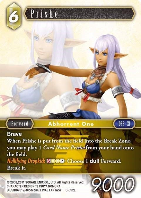 Image for Prishe (3-092L) (Opus III) (OP3) - Final Fantasy TCG