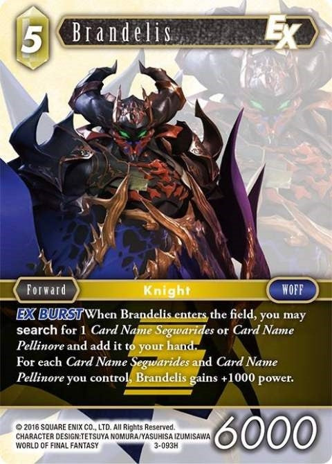 Image for Brandelis EX (3-093H) (Opus III) (OP3) - Final Fantasy TCG