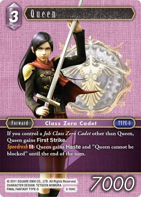 Image for Queen (3-104C) (Opus III) (OP3) - Final Fantasy TCG