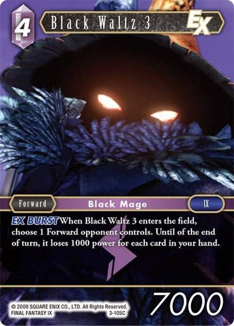 Image for Black Waltz 3 EX (3-105C) (Opus III) (OP3) - Final Fantasy TCG