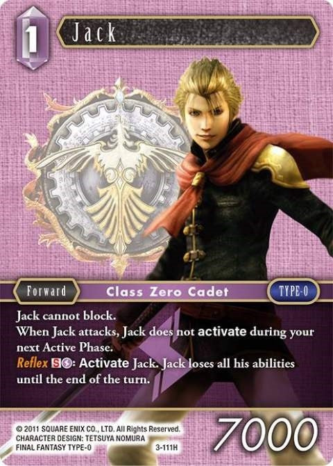 Image for Jack (3-111H) (Opus III) (OP3) - Final Fantasy TCG