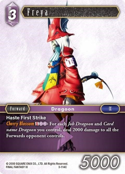 Image for Freya (3-114C) (Opus III) (OP3) - Final Fantasy TCG