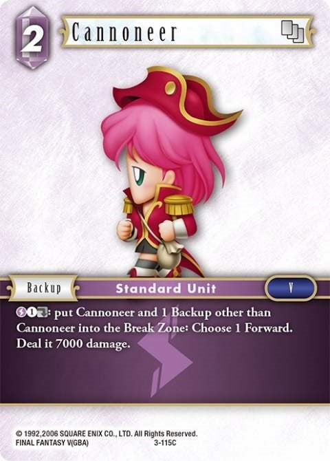 Image for Cannoneer (3-115C) (3-115C) (Opus III) (OP3) - Final Fantasy TCG