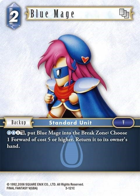 Image for Blue Mage (3-121C) (Opus III) (OP3) - Final Fantasy TCG