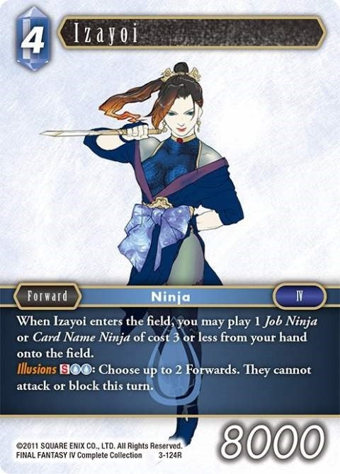 Image for Izayoi (3-124R) (Opus III) (OP3) - Final Fantasy TCG