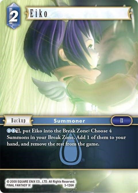 Image for Eiko (3-126H) (3-126H) (Opus III) (OP3) - Final Fantasy TCG