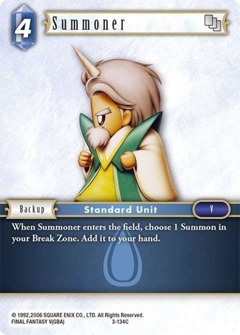Image for Summoner (3-134C) (3-134C) (Opus III) (OP3) - Final Fantasy TCG