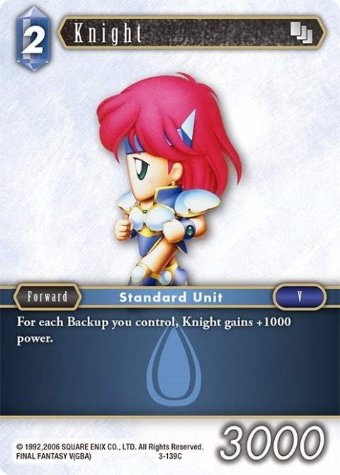 Image for Knight (3-139C) (Opus III) (OP3) - Final Fantasy TCG