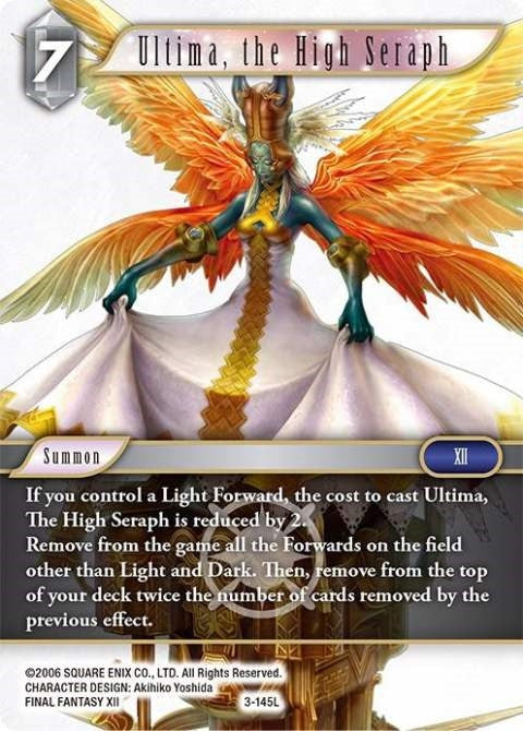 Image for Ultima, the High Seraph (3-145L) (Opus III) (OP3) - Final Fantasy TCG