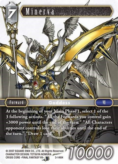 Image for Minerva (3-146H) (Opus III) (OP3) - Final Fantasy TCG